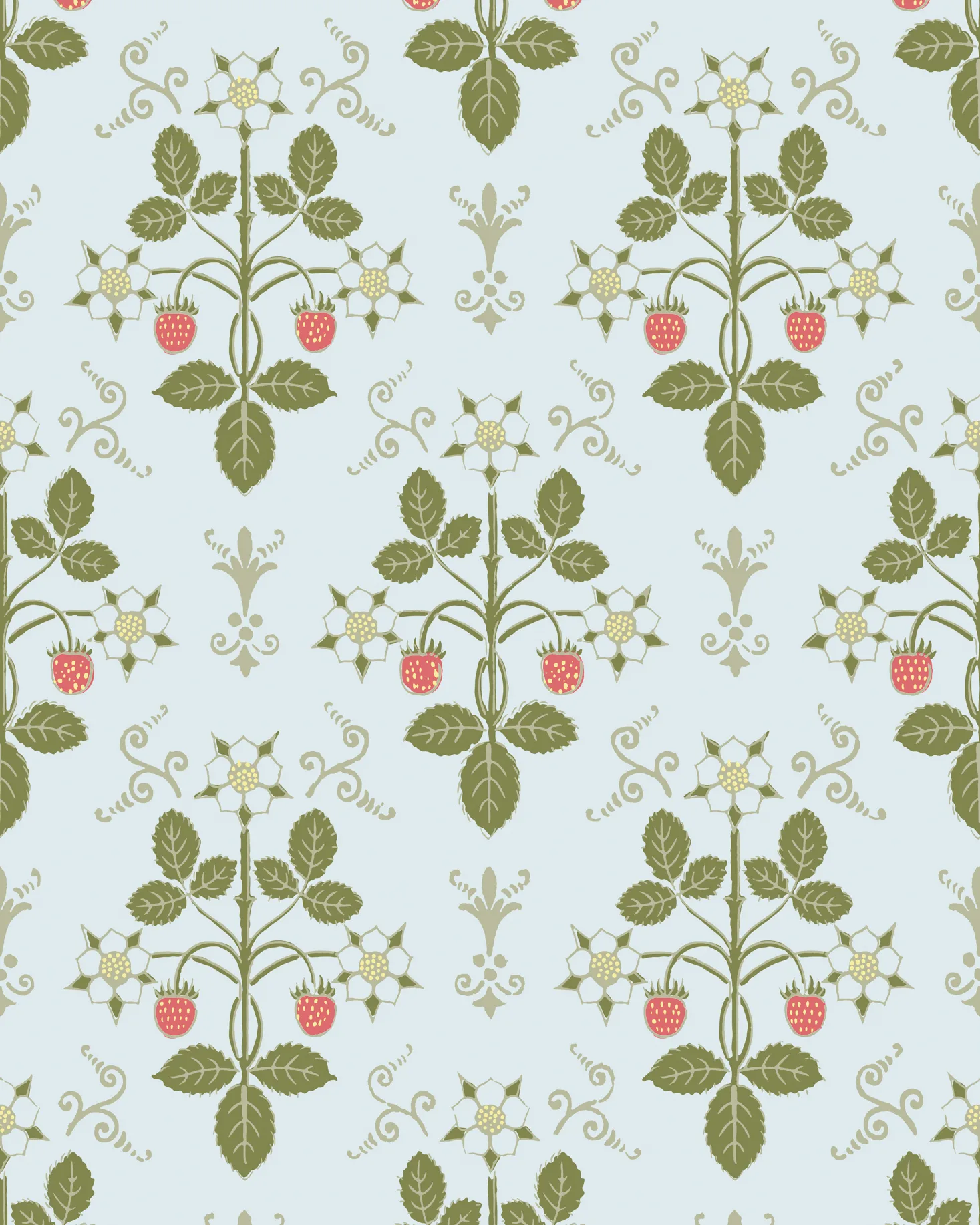 127/2009.CS.0 | Strawberry – Olive/Blue