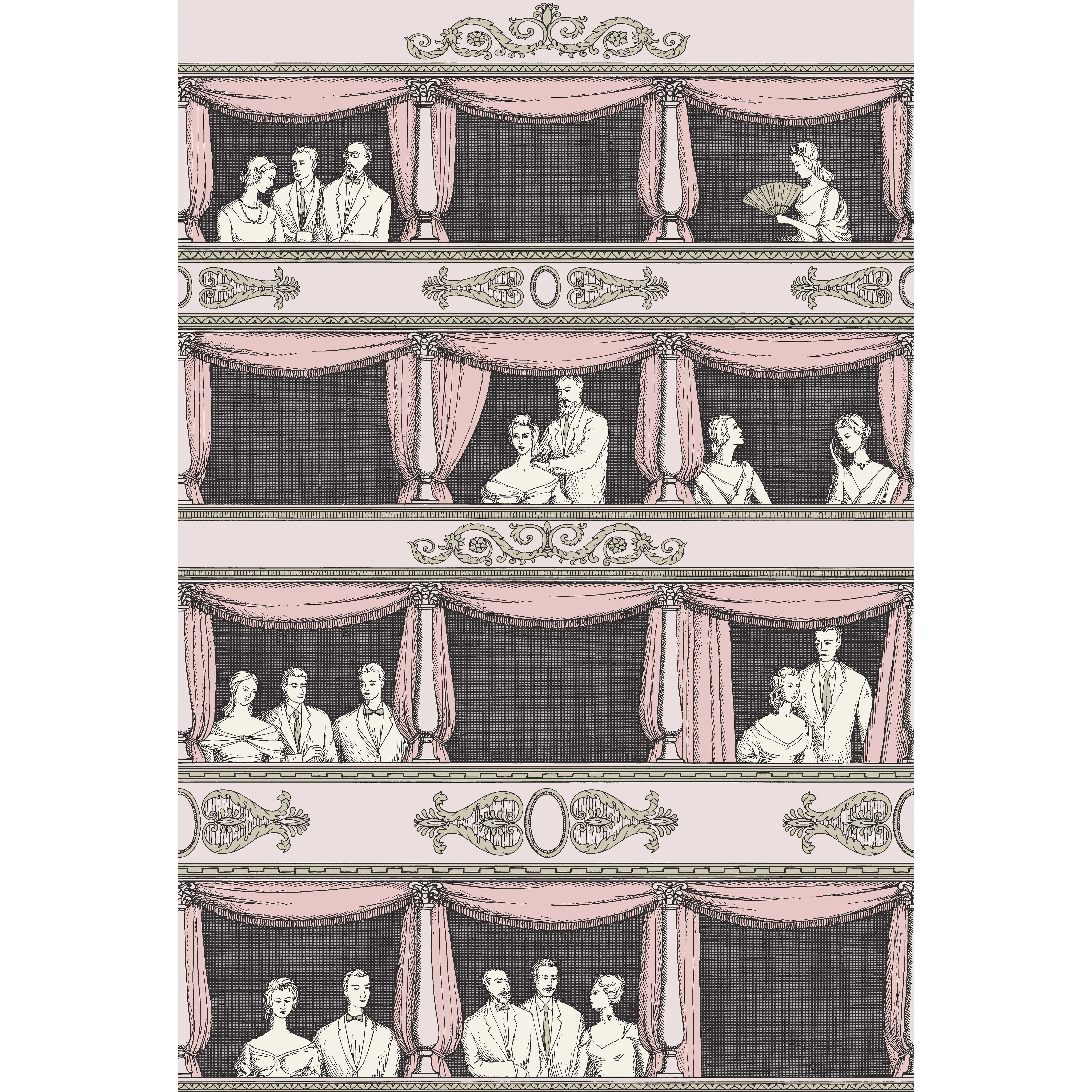 Cole & Son Teatro in Ballet Slipper (114/4008.CS.0)