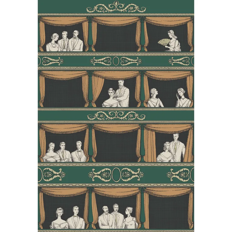 Cole & Son Teatro in Racing Car Green (114/4009.CS.0)