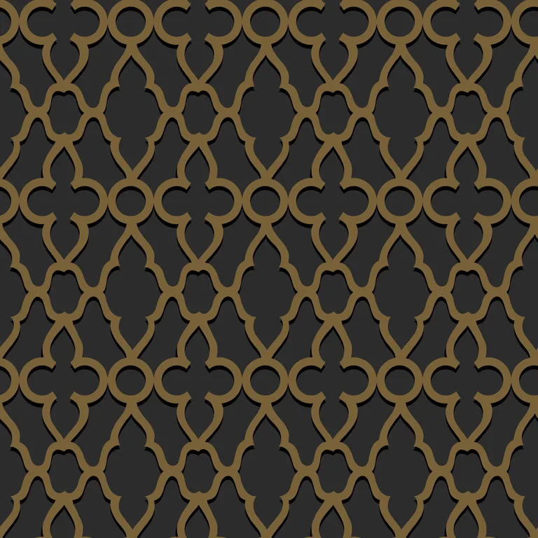 Cole & Son Treillage in M Bronze/Char (116/6025.CS.0)