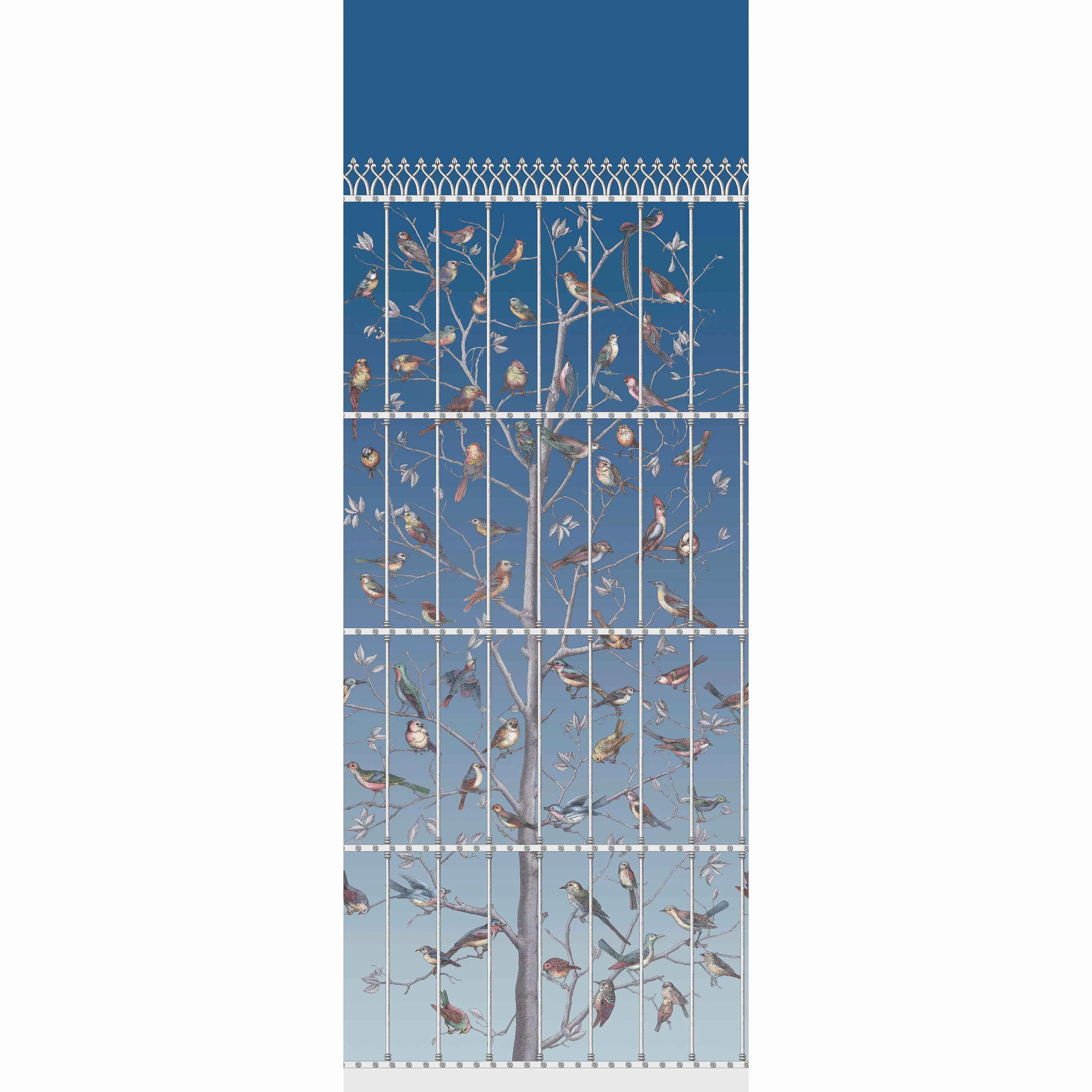 Cole & Son Uccelli in Hyacinth (114/11023.CS.0)