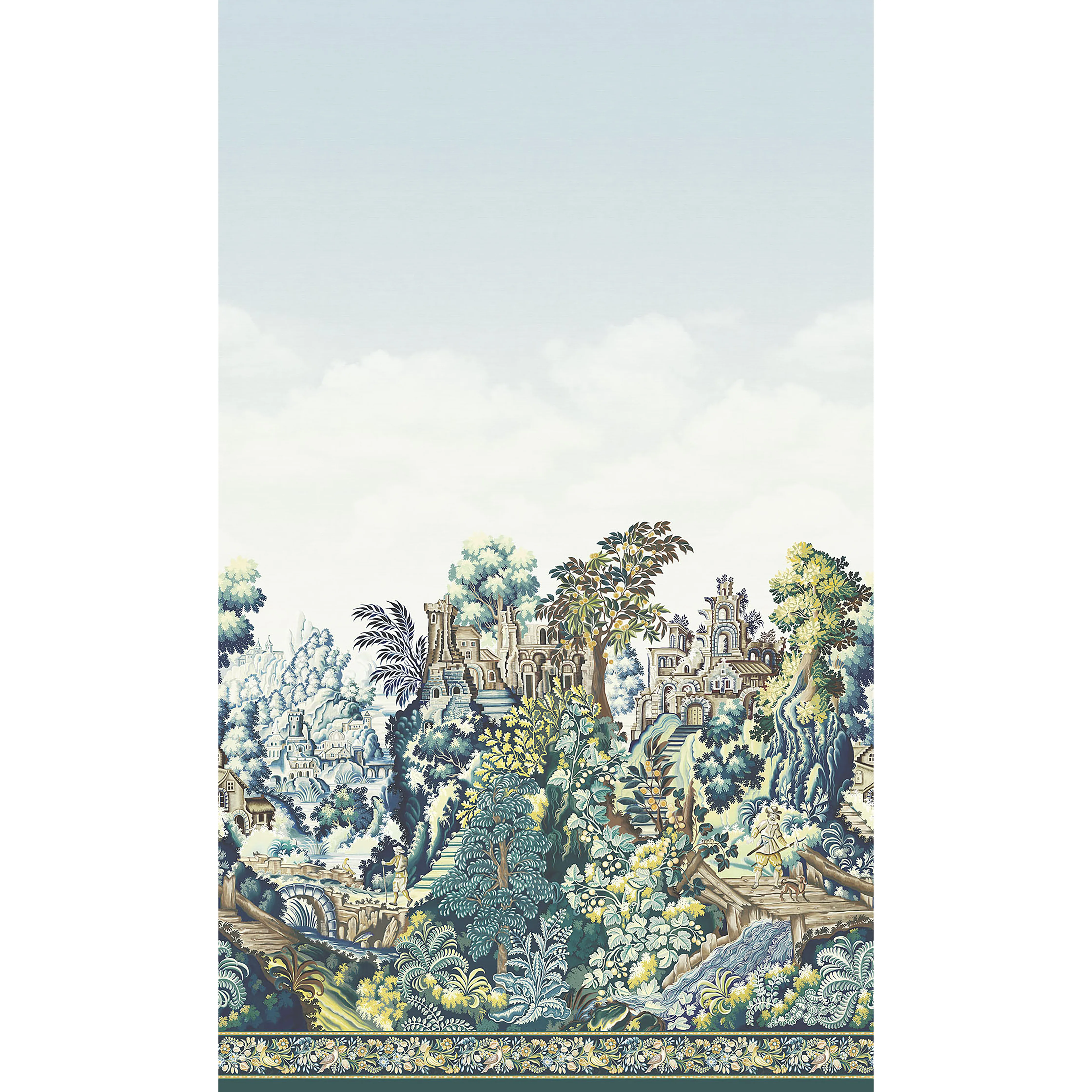 Cole & Son Verdure Tapestry Silk in Pts&l (118/17039.CS.0)