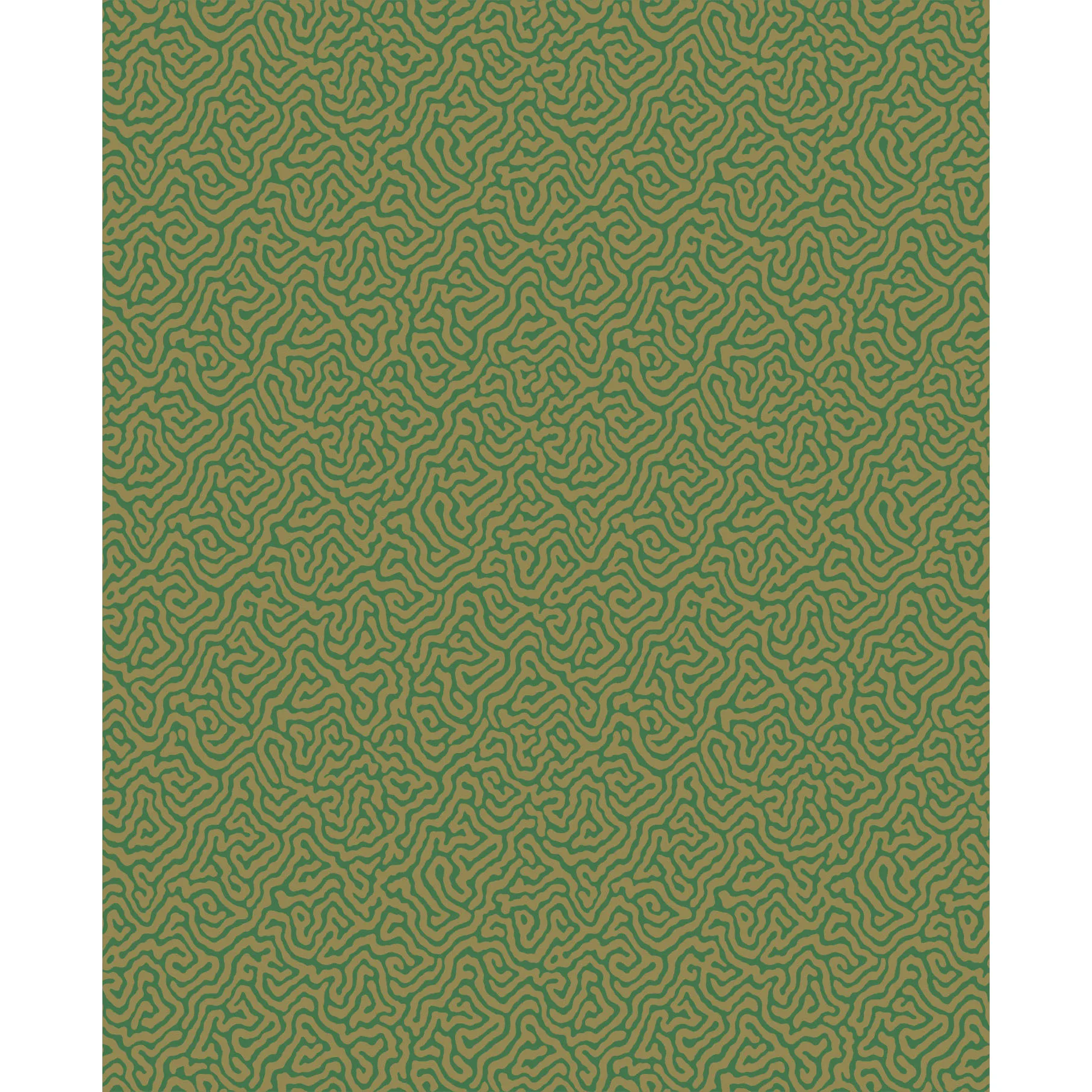 Cole & Son Vermicelli in Green & Gold (107/4022.CS.0)