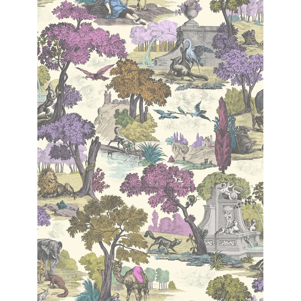 Cole & Son Versailles Grand in Mulber (99/16065.CS.0)