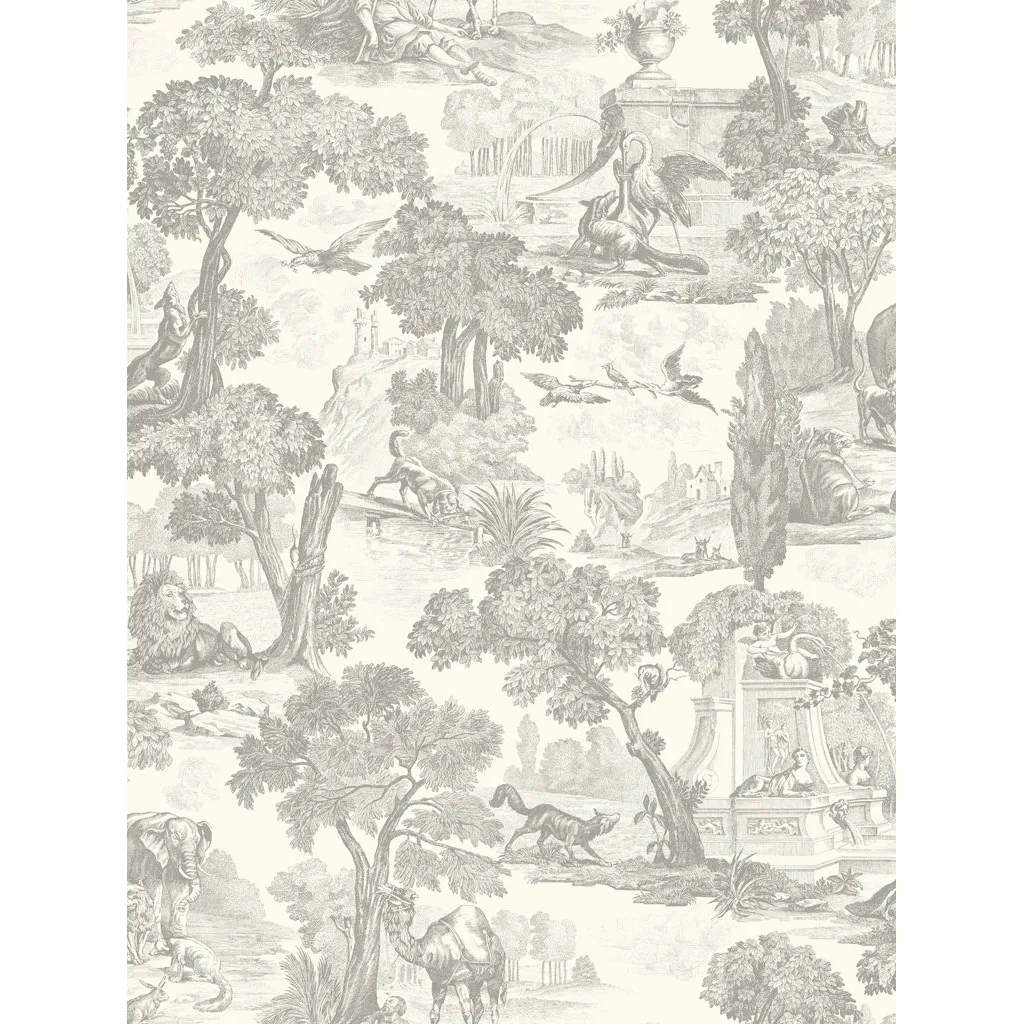 Cole & Son Versailles in Charcoal (99/15061.CS.0)