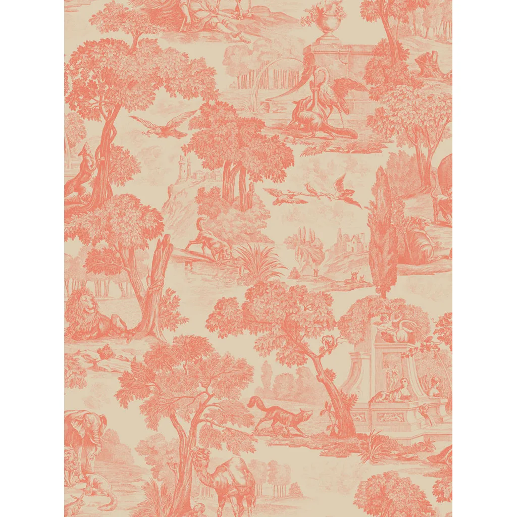 Cole & Son Versailles in Coral (99/15060.CS.0)