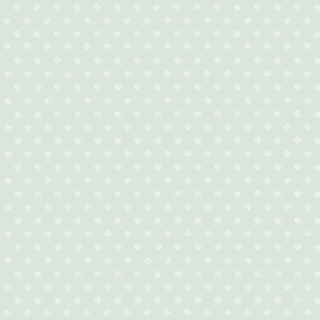 Cole & Son Victorian Star in Duck Egg (100/7032.CS.0)