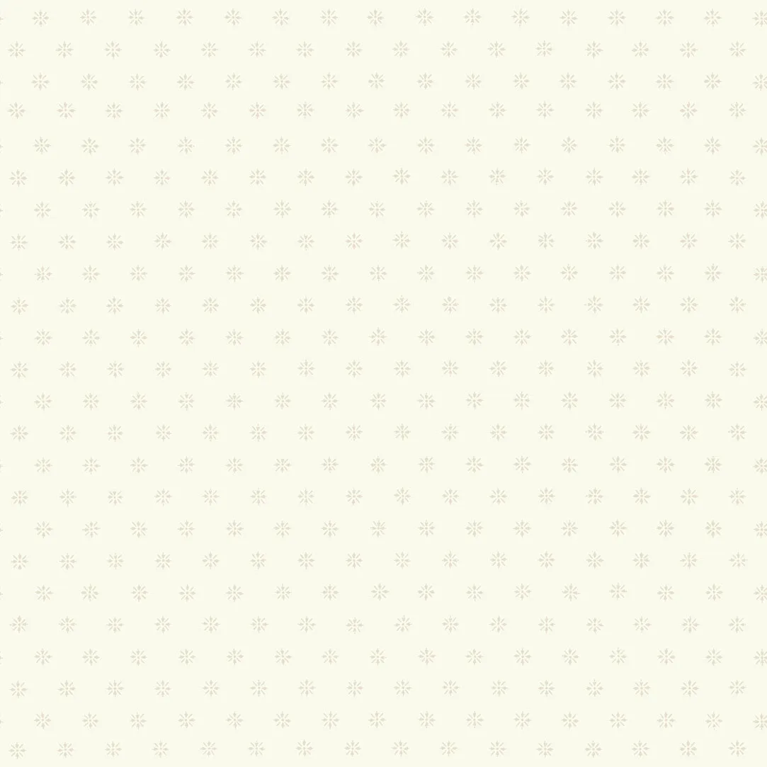 Cole & Son Victorian Star in Ivory (100/7035.CS.0)