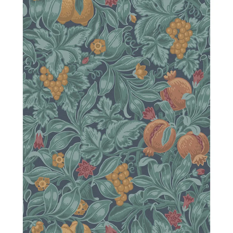 Cole & Son Vines of Pomona in Oran/Teal (116/2005.CS.0)