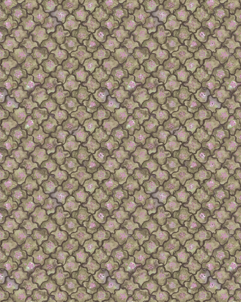 Cole & Son Vivienne Love Andreas in Moss (130/6020.CS.0)