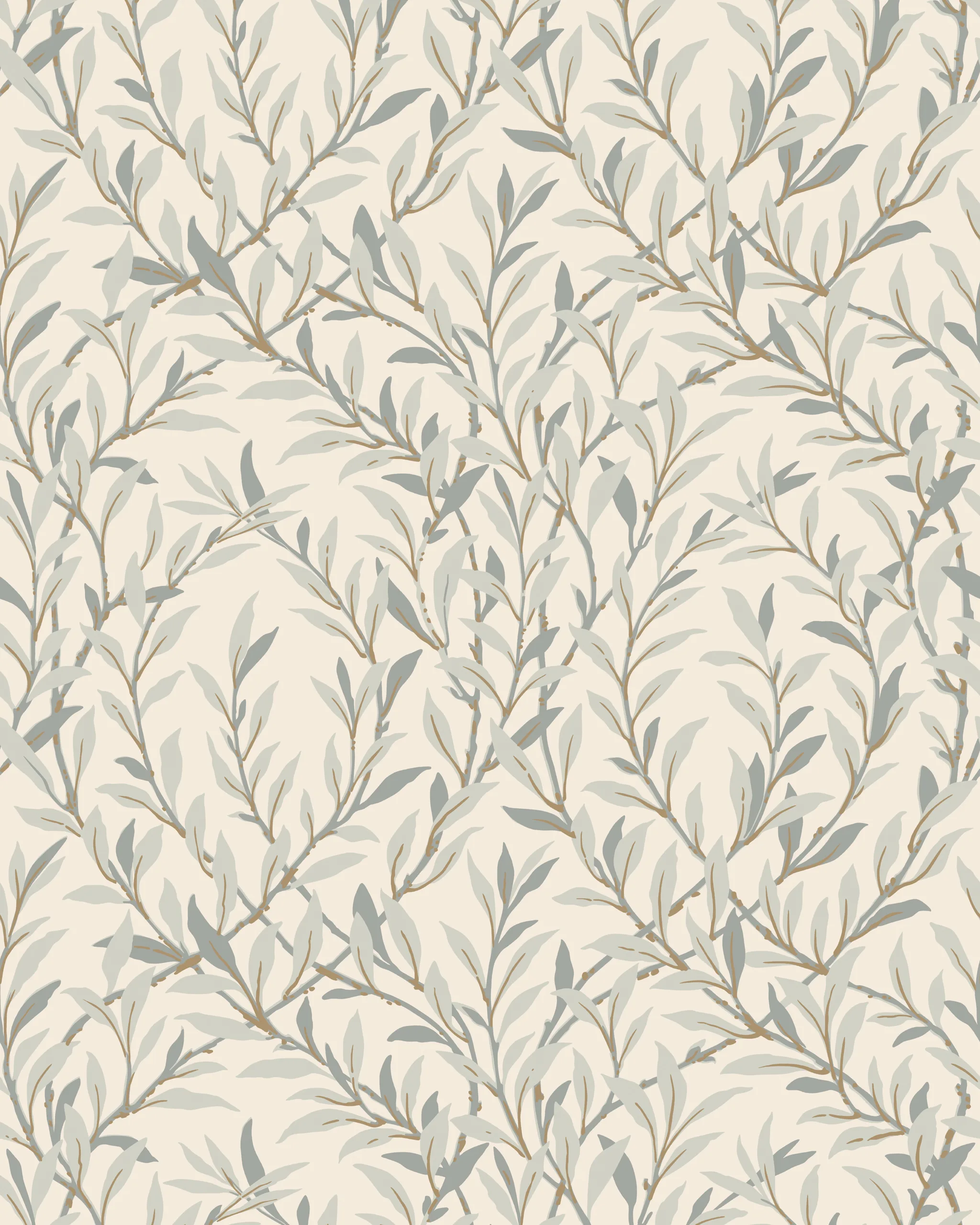 Cole & Son Willow Branch in Pebble/Cream (127/7037.CS.0)