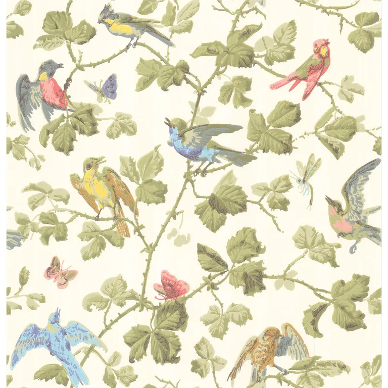 Cole & Son Winter Birds in Multi-Coloured (100/2006.CS.0)