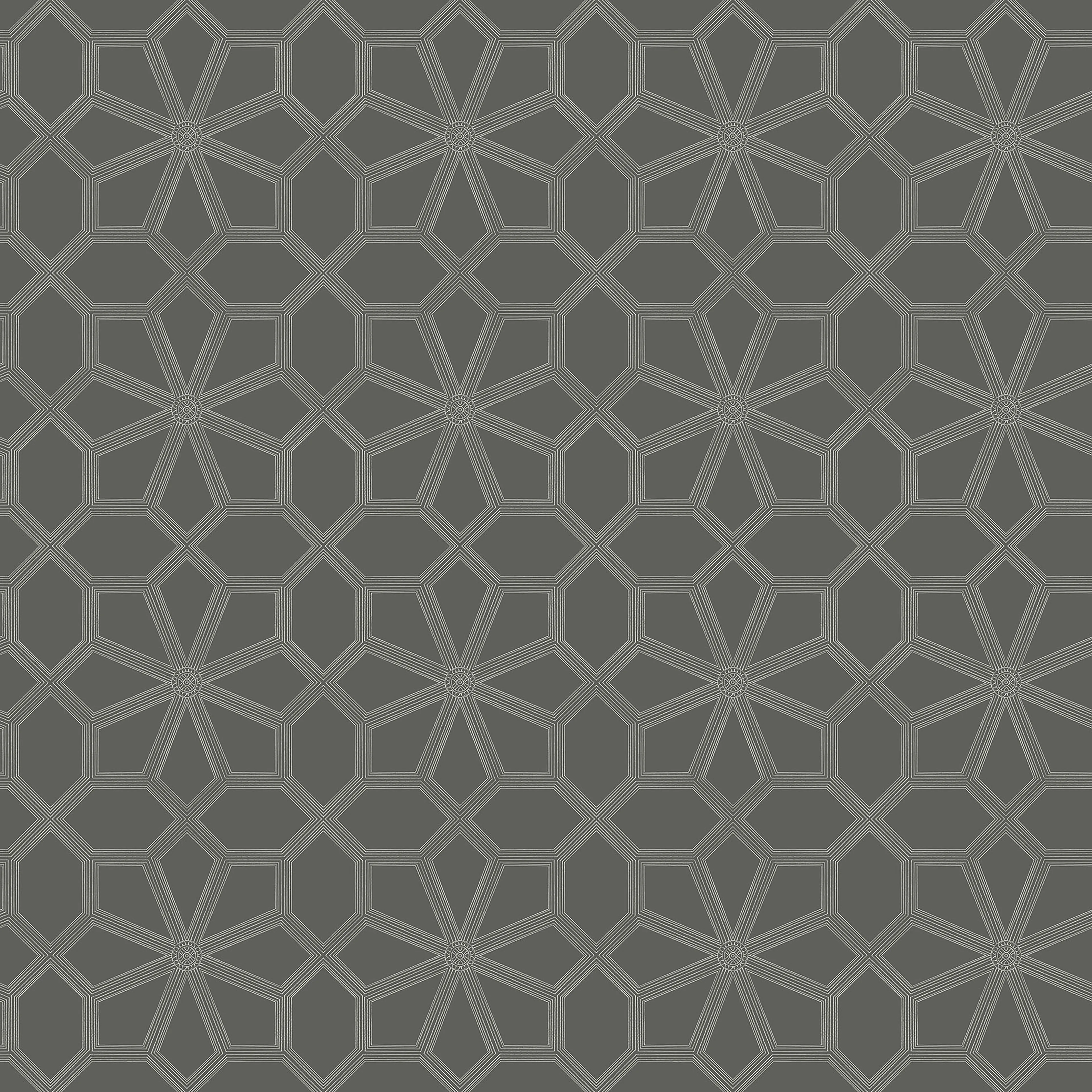 Cole & Son Wolsey Stars in Chalk/Charcl (118/16037.CS.0)