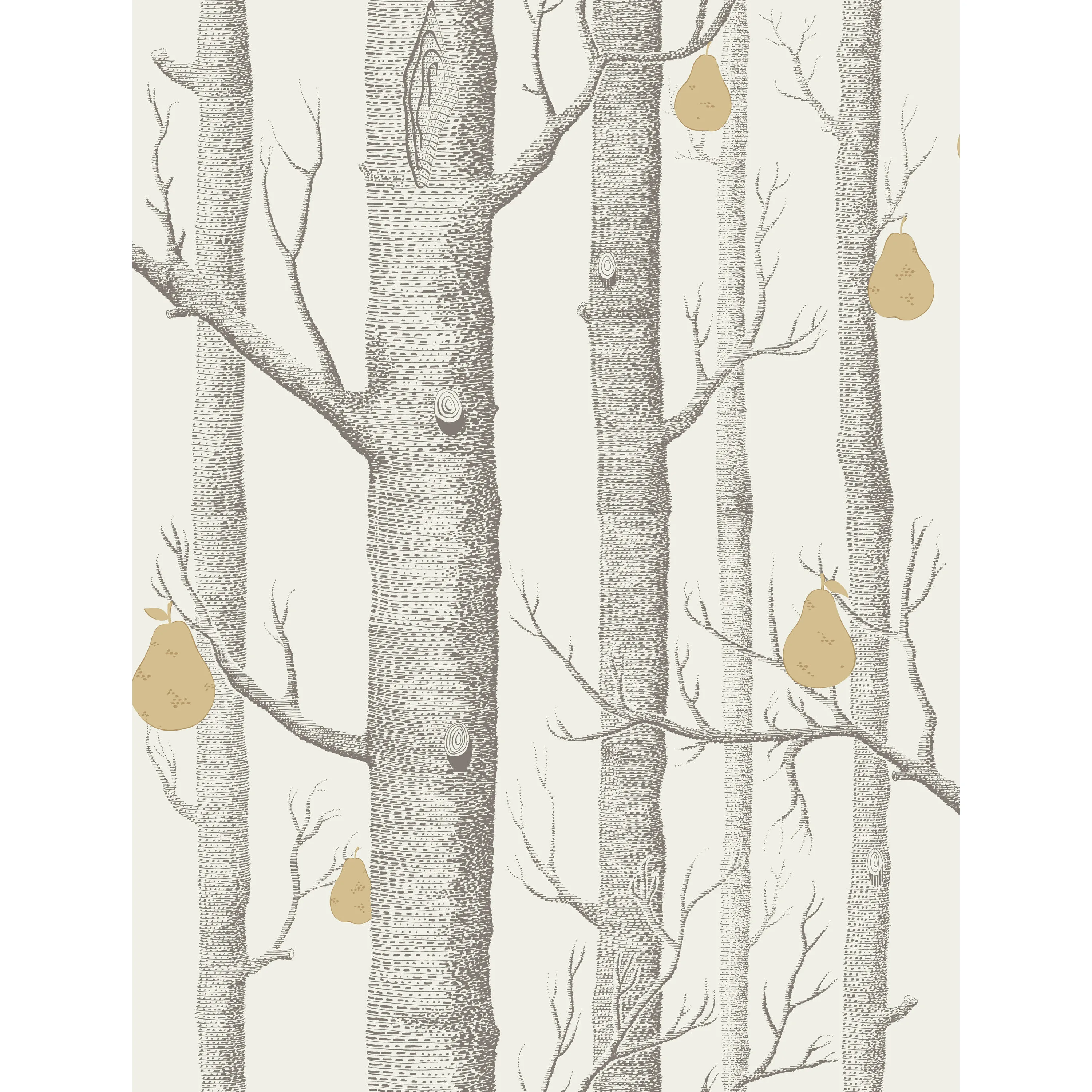 Cole & Son Woods & Pears in Charcl/Lin/Gld (95/5032.CS.0)
