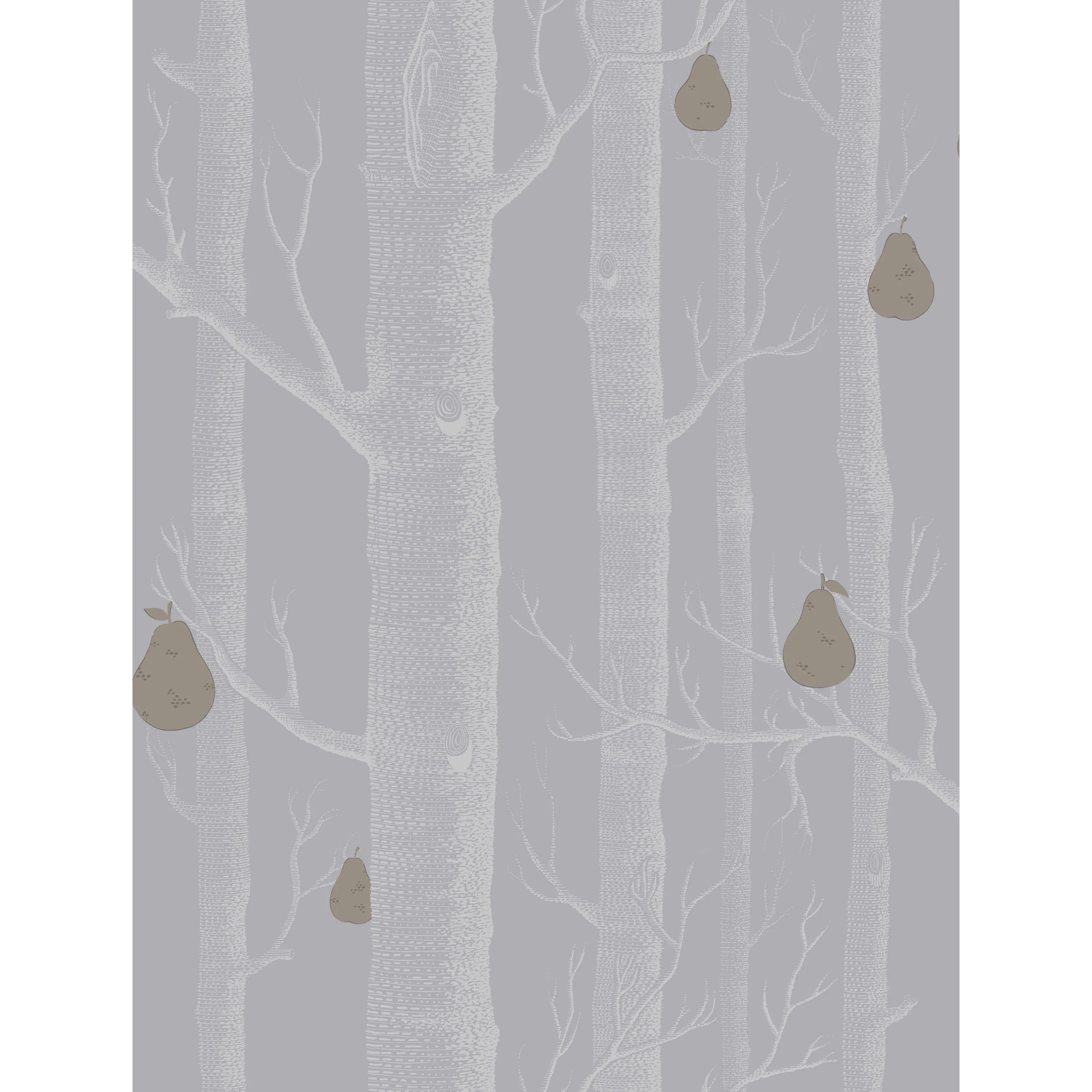 Cole & Son Woods & Pears in Slate/Silver (95/5030.CS.0)