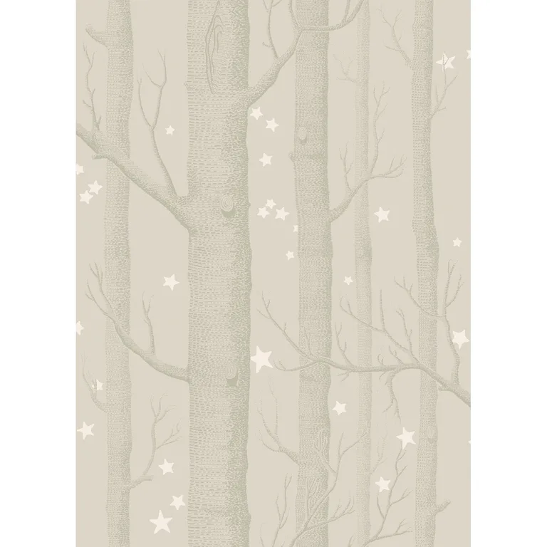 Cole & Son Woods & Stars in Grey (103/11048.CS.0)