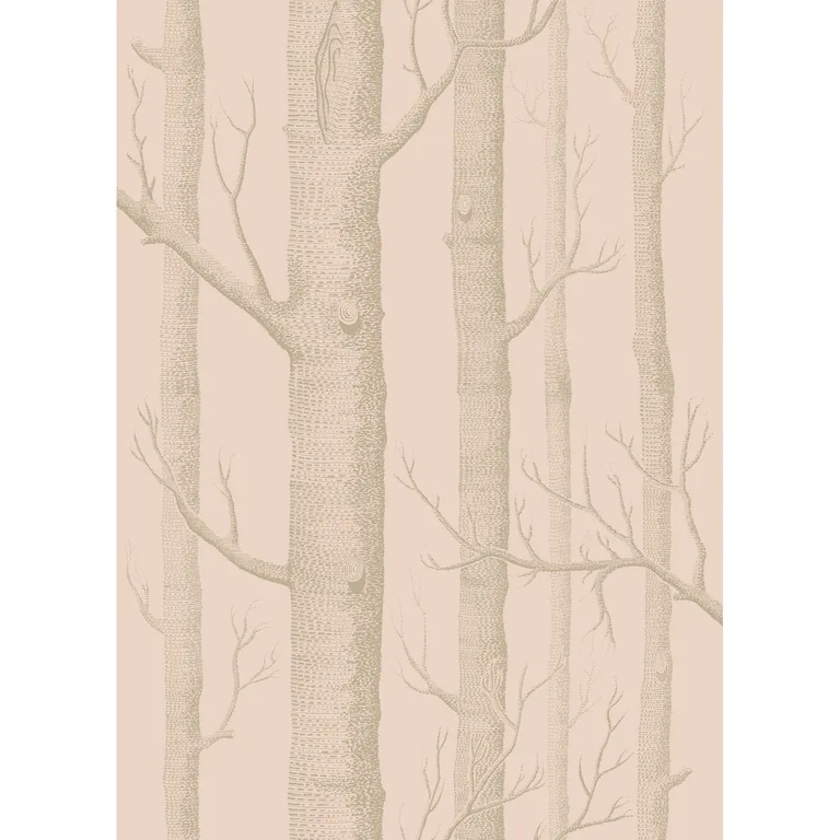Cole & Son Woods in Pink/Gilver (103/5024.CS.0)