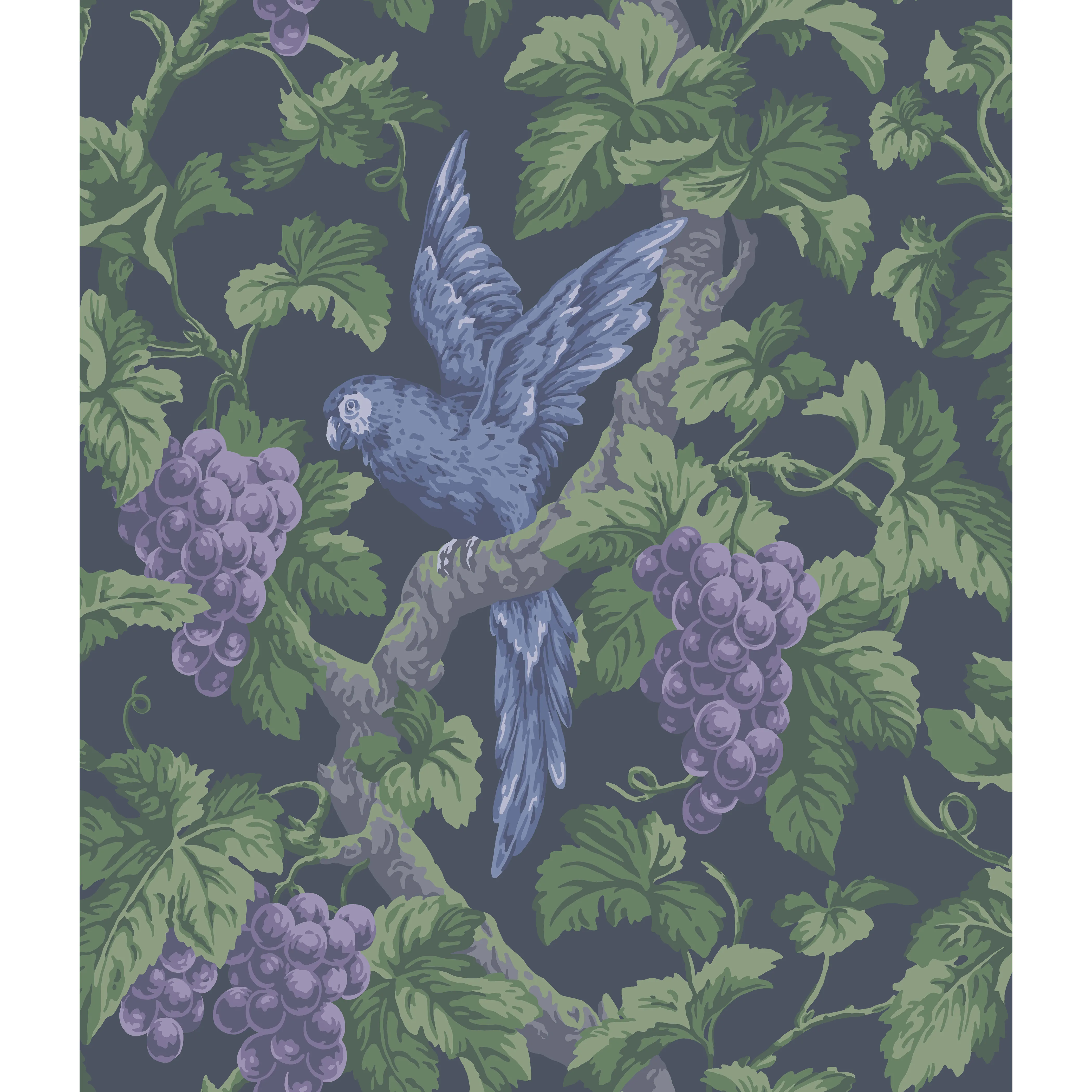 Cole & Son Woodvale Orchard in Viol/Ink (116/5019.CS.0)