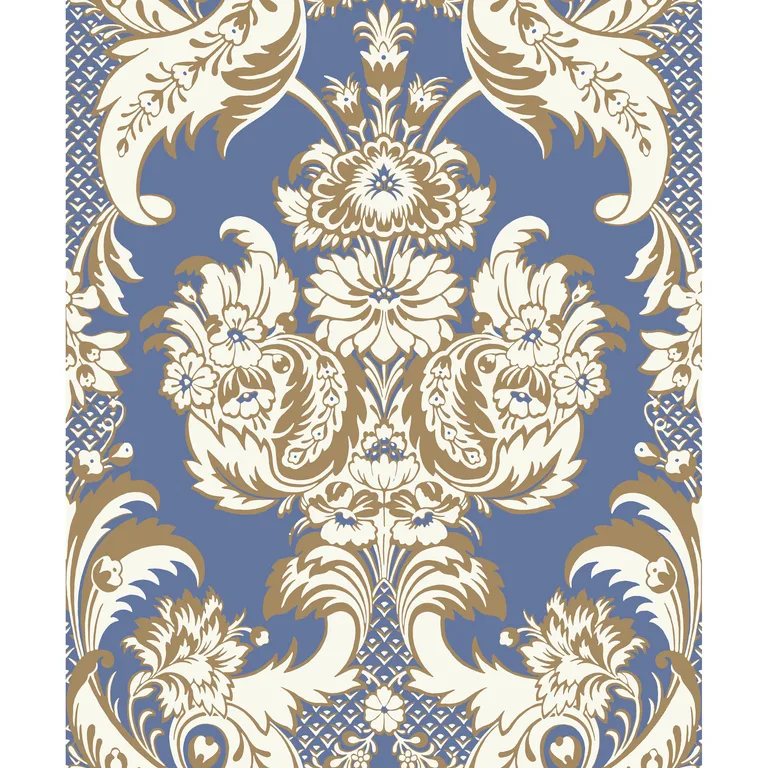 Cole & Son Wyndham in Blue and Gold (94/3016.CS.0)