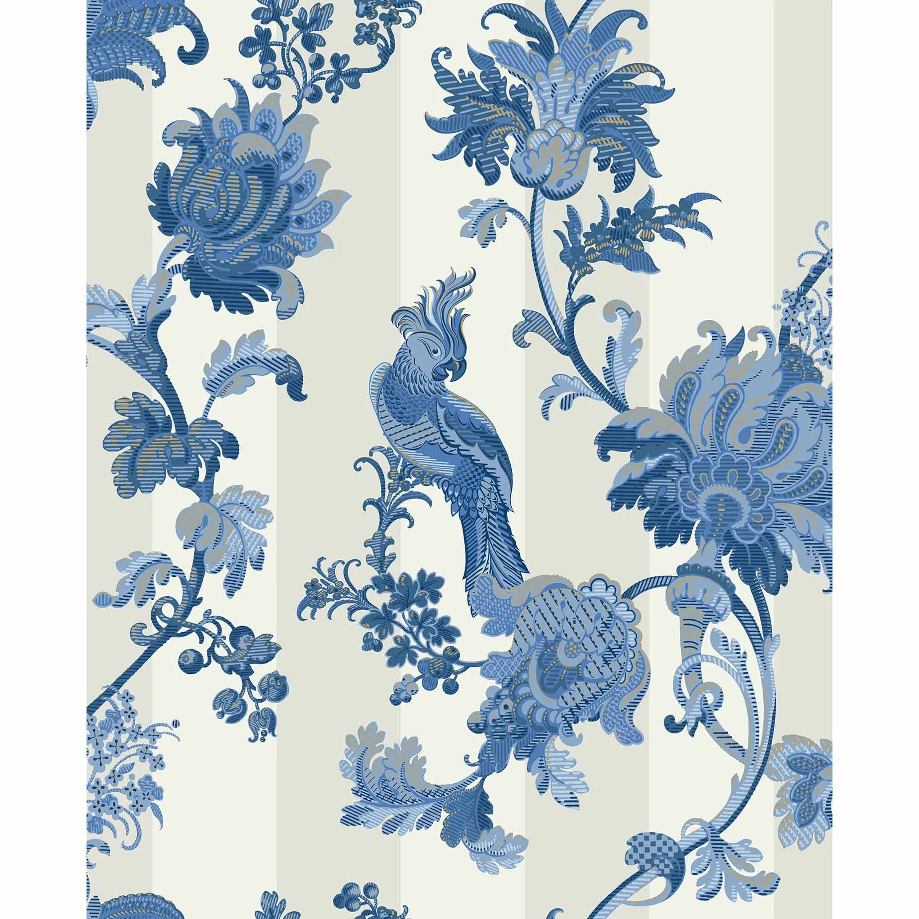 Cole & Son Zerzura in China Blue (113/8022.CS.0)