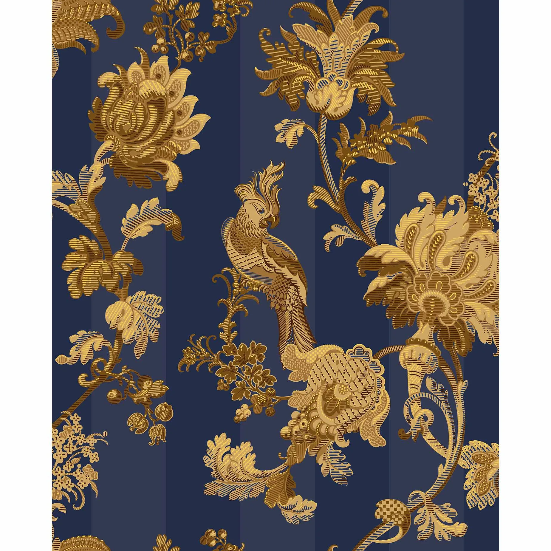 Cole & Son Zerzura in Royal Blue & Gold (113/8024.CS.0)