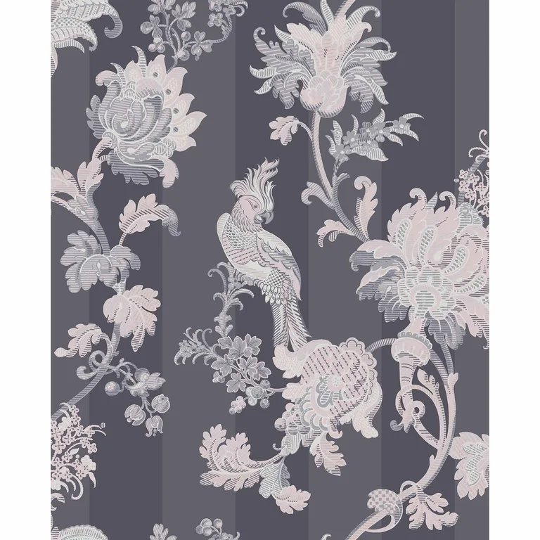 Cole & Son Zerzura in Slate Grey & Blush Pink (113/8023.CS.0)
