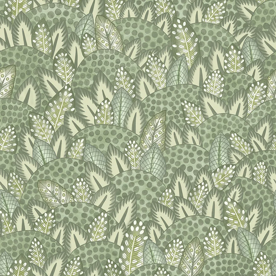 Cole & Son Zulu Terrain in Sage & Olive (119/9041.CS.0)