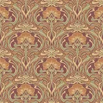 Crown Donovan wallpaper, color Burnt Sienna, SKU M1194