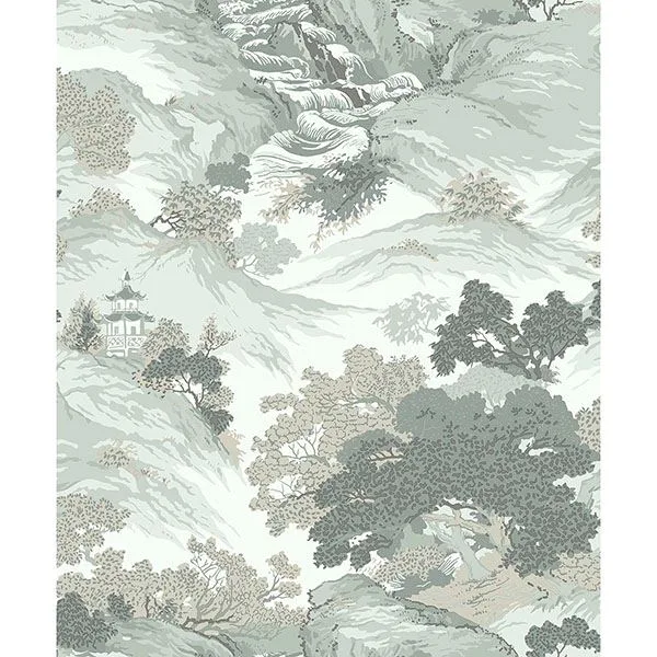 Crown Ordos wallpaper, color Light Green, SKU M1191