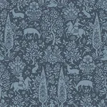 Crown Sherwood - Dark Blue Wallpaper | Buy Online Crown Sherwood wallpaper, color Dark Blue, SKU M1169