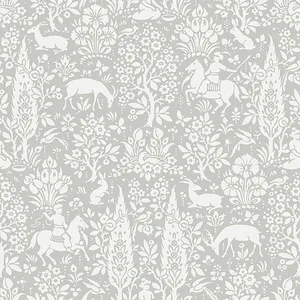 Crown Sherwood wallpaper, color Light Grey, SKU M1168