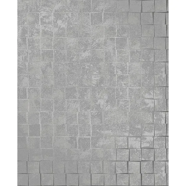 Decorline Cubist wallpaper, color Silver, SKU 2683-23000