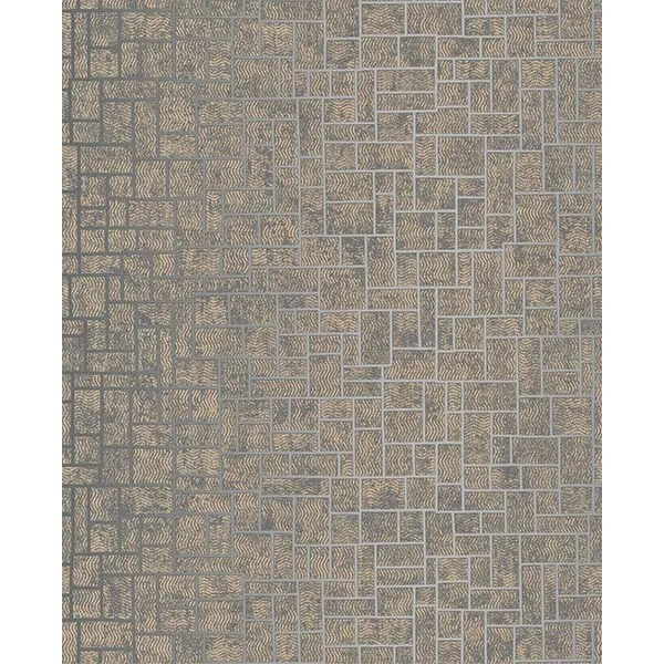 Decorline Etude wallpaper, color Charcoal, SKU 2683-23025