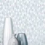 Decorline Ethan - Silver Wallpaper | Buy Online Decorline Ethan wallpaper, color Silver, SKU 2603-20933