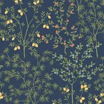 Erin & Ben Lemon Grove wallpaper, color Navy, SKU PSW1454RL