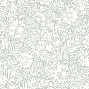 Erin & Ben Modern Acanthus wallpaper, color Vintage Duck Egg, SKU PSW1446RL