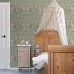 ESTA Home Ester - Sage Wallpaper | Buy Online ESTA Home Ester wallpaper, color Sage, SKU DD139419