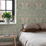 ESTA Home Ester - Sage Wallpaper | Buy Online ESTA Home Ester wallpaper, color Sage, SKU DD139419