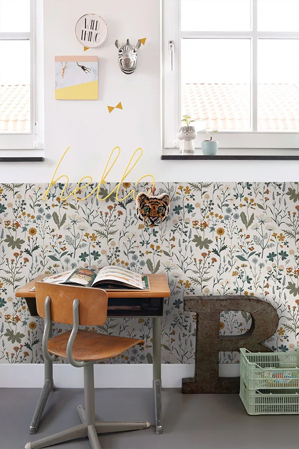 ESTA Home Fiore - Blue Wallpaper | Buy Online ESTA Home Fiore wallpaper, color Blue, SKU DD139391