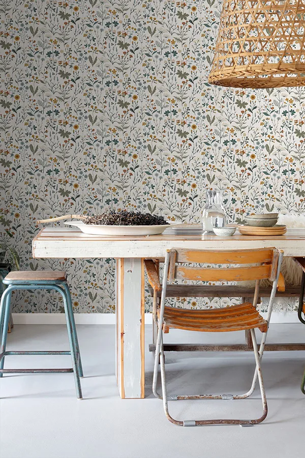 ESTA Home Fiore - Blue Wallpaper | Buy Online ESTA Home Fiore wallpaper, color Blue, SKU DD139391