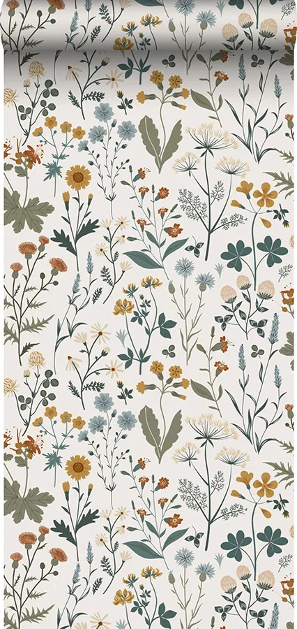 ESTA Home Fiore - Blue Wallpaper | Buy Online ESTA Home Fiore wallpaper, color Blue, SKU DD139391