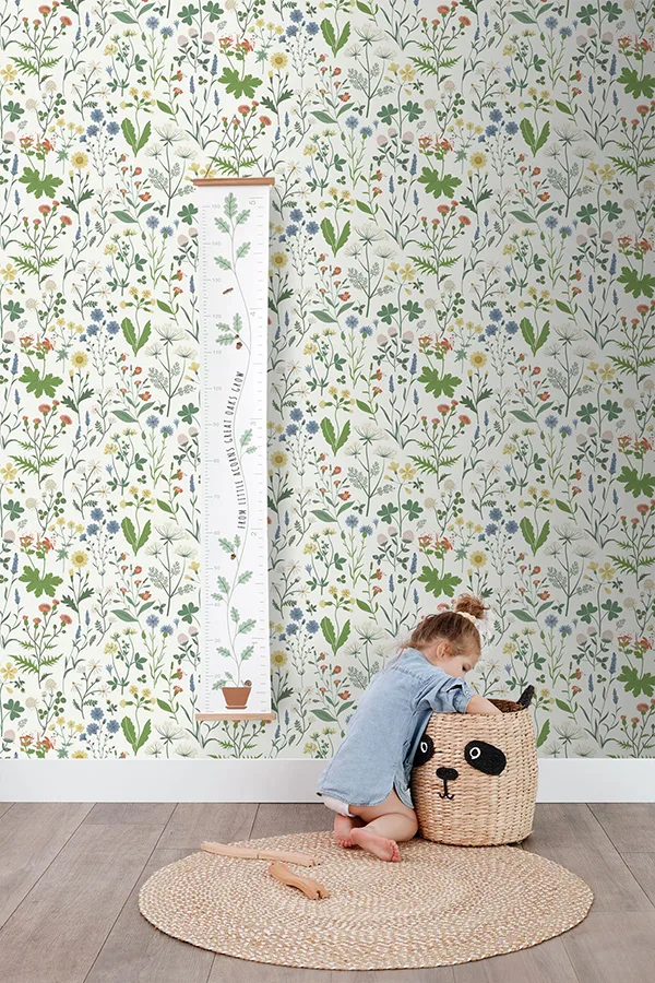 ESTA Home Fiore - Green Wallpaper | Buy Online ESTA Home Fiore wallpaper, color Green, SKU DD139390