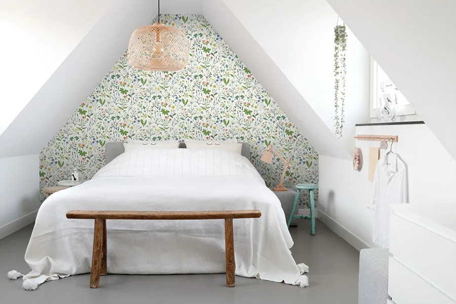 ESTA Home Fiore - Green Wallpaper | Buy Online ESTA Home Fiore wallpaper, color Green, SKU DD139390