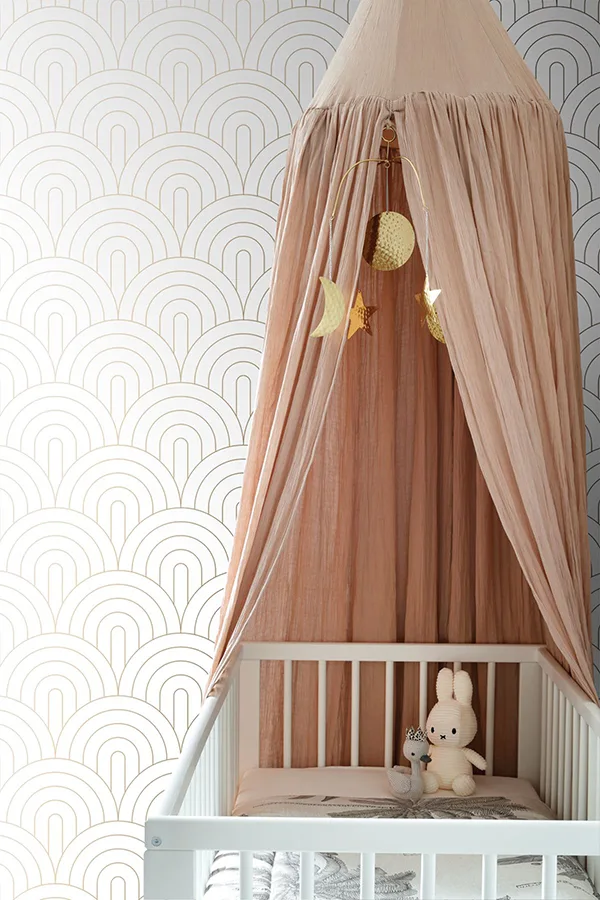 ESTA Home Lalique - White Wallpaper | Buy Online ESTA Home Lalique wallpaper, color White, SKU DD139215