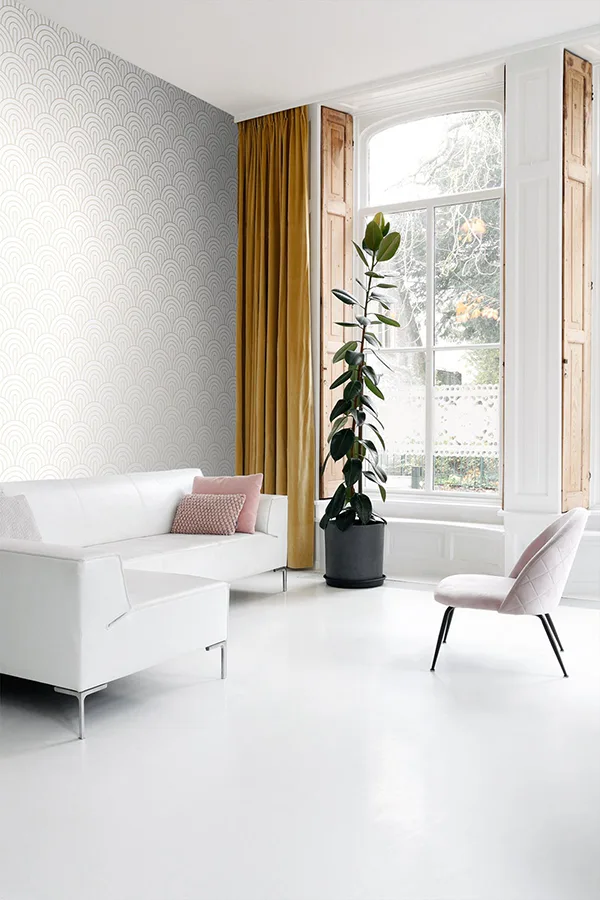 ESTA Home Lalique - White Wallpaper | Buy Online ESTA Home Lalique wallpaper, color White, SKU DD139215