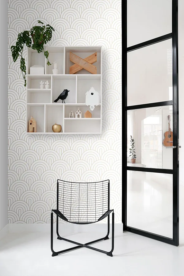 ESTA Home Lalique - White Wallpaper | Buy Online ESTA Home Lalique wallpaper, color White, SKU DD139215