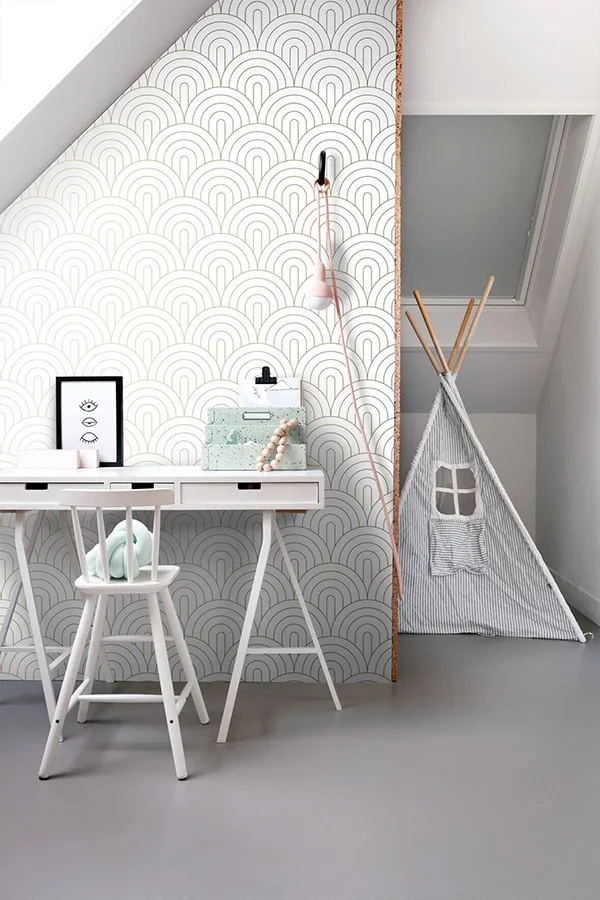 ESTA Home Lalique - White Wallpaper | Buy Online ESTA Home Lalique wallpaper, color White, SKU DD139215