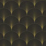 ESTA Home Lempicka wallpaper, color Black, SKU DD139457