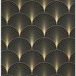 ESTA Home Lempicka wallpaper, color Black, SKU DD139457