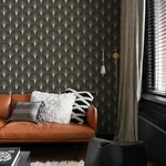 ESTA Home Lempicka wallpaper, color Black, SKU DD139457